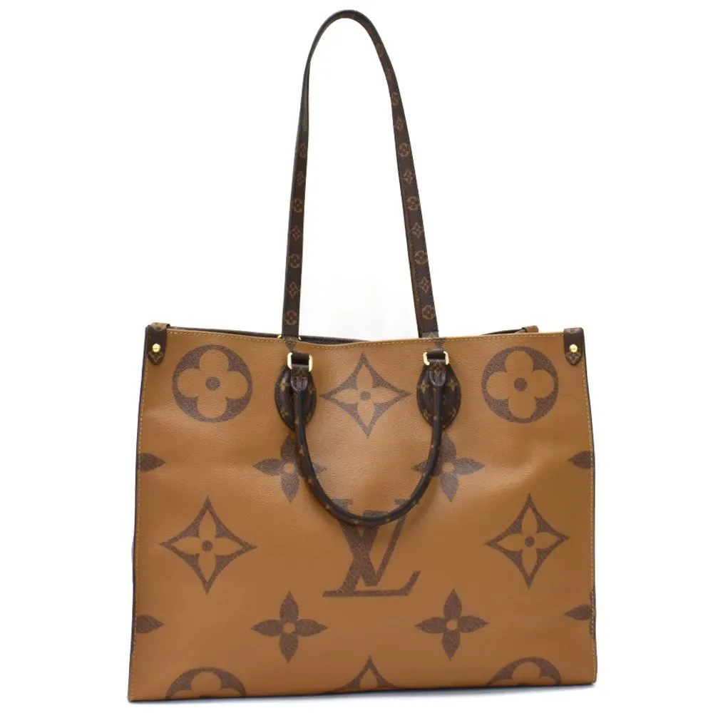 Louis Vuitton On The Go GM Monogram Canvas Brown Tote Bag